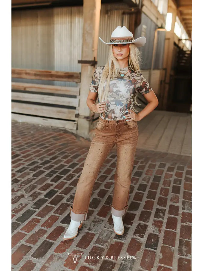 The Vintage Cowboy Top