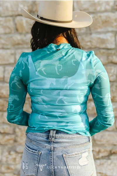 The Rodeo Blues Top