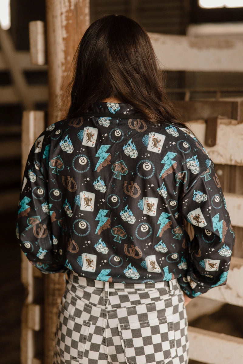 Cowgirl Charm Plus Cropped Jacket