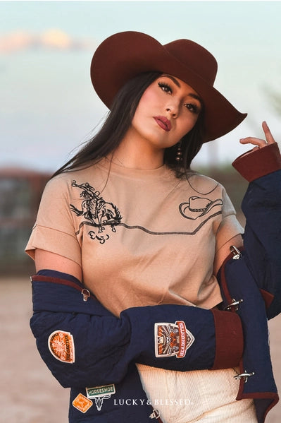 The Bronco Crop Tee