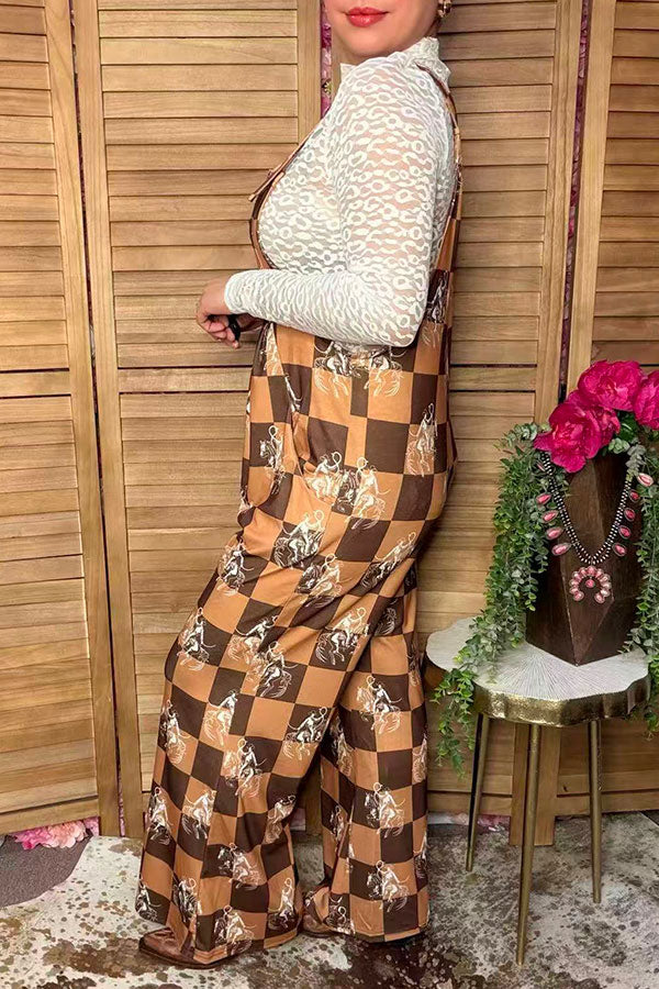 Checkered Girly Jumpsuit