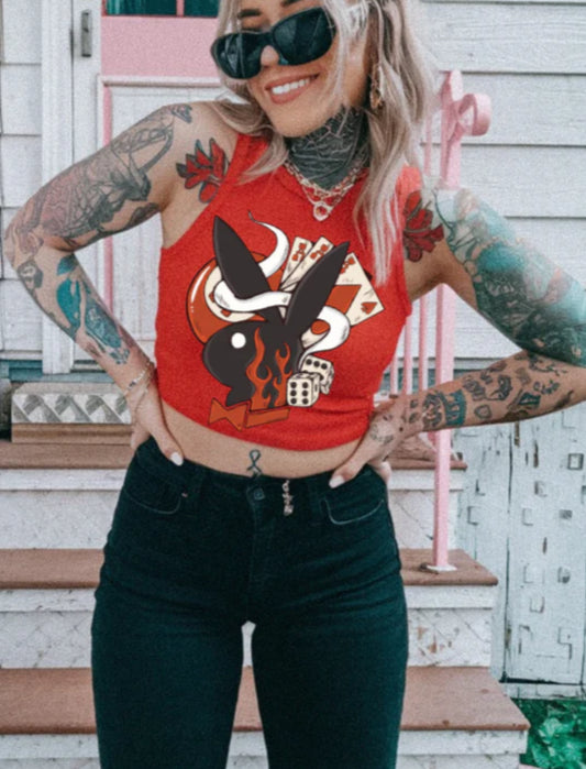 Playboy Racer Tank