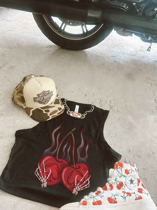 Grunge Cherries Tank