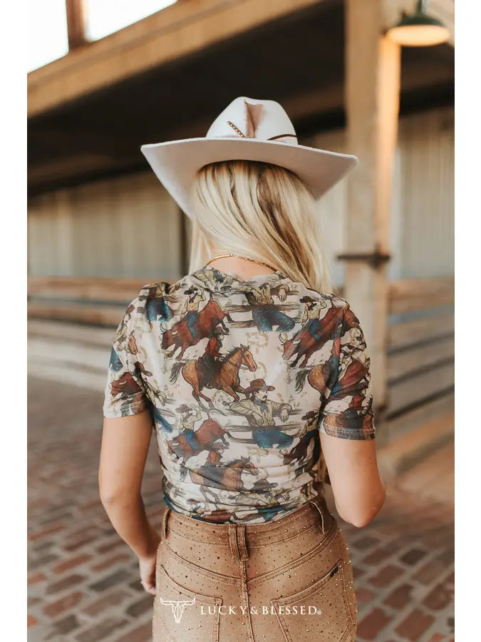 The Vintage Cowboy Top