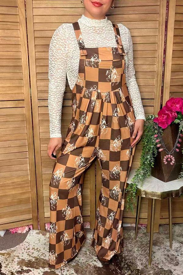 Checkered Girly Jumpsuit