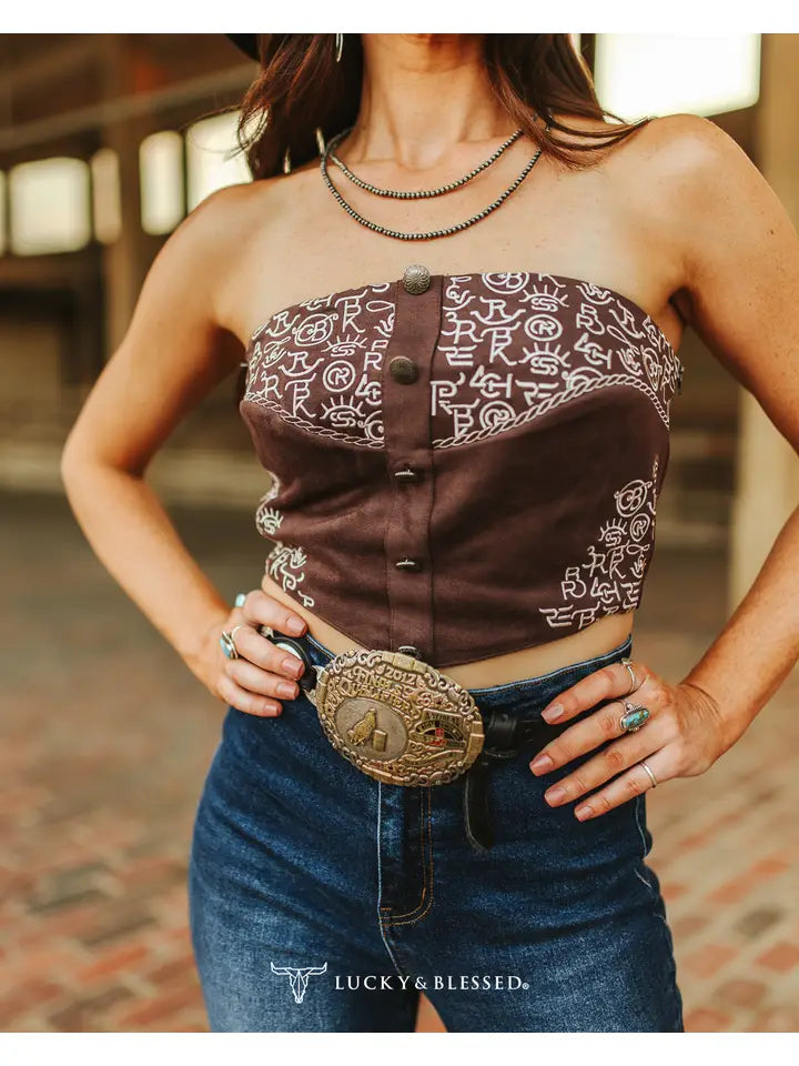 The Cattle Brand Corset