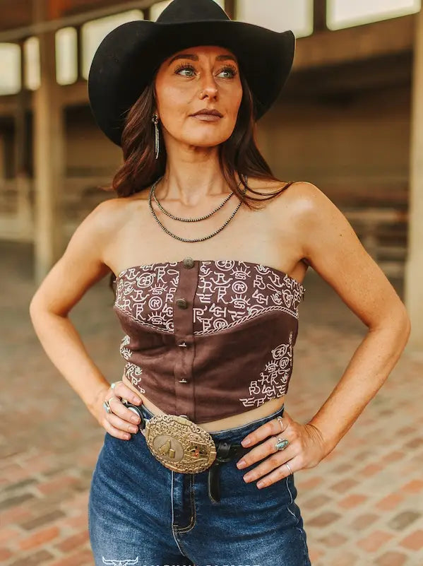 The Cattle Brand Corset