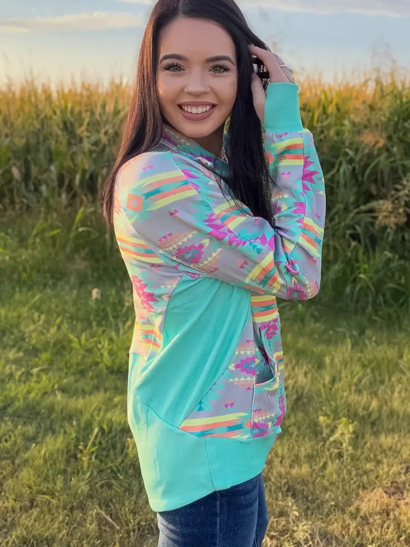 Aztec Daydream Pullover