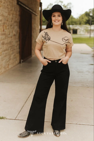 The Bronco Crop Tee