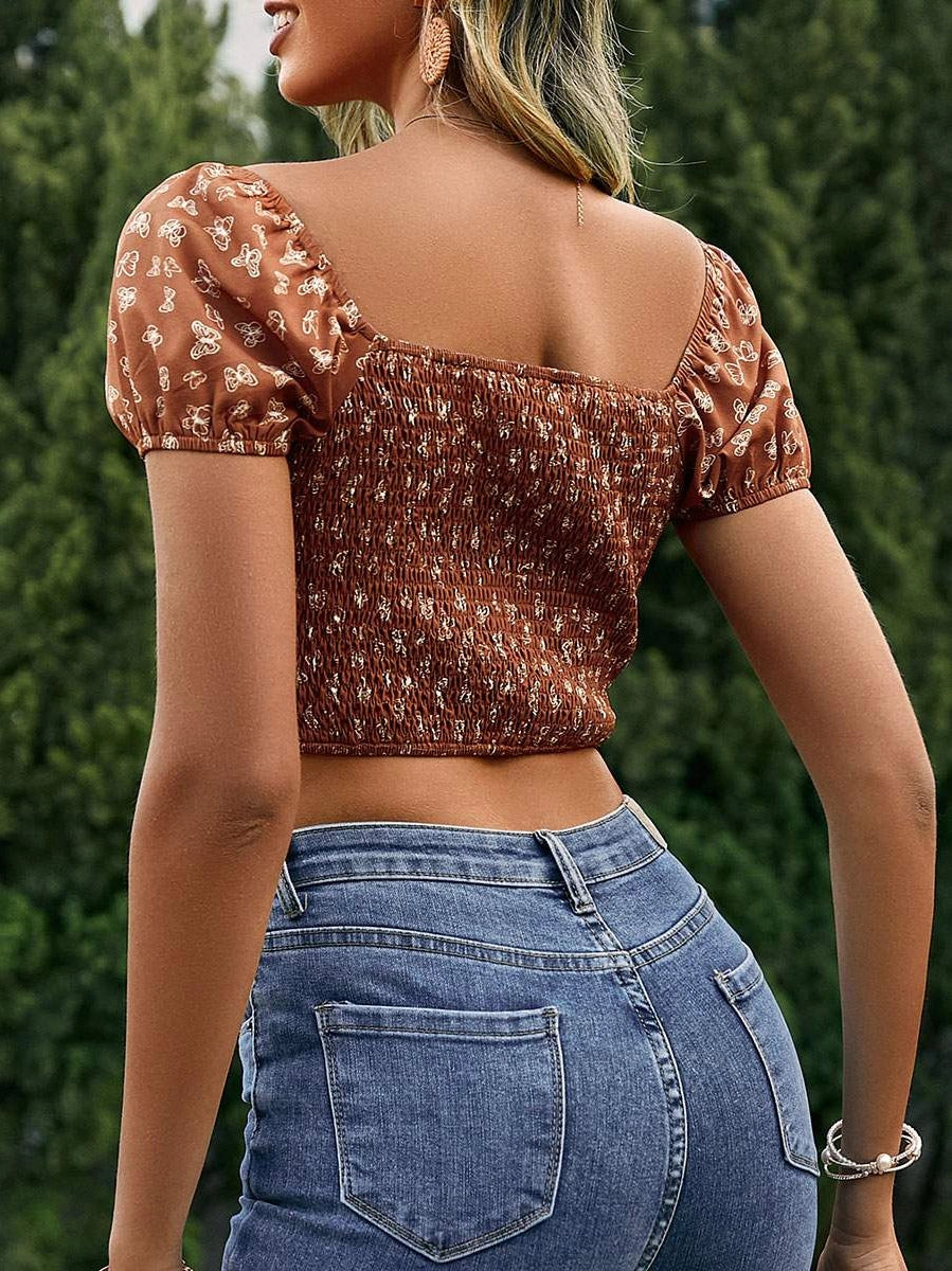 Saddle Sweetheart Top