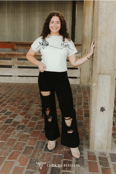 The Bronco Crop Tee