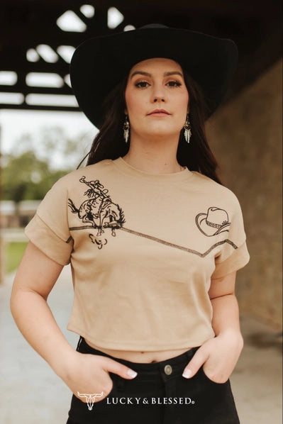 The Bronco Crop Tee