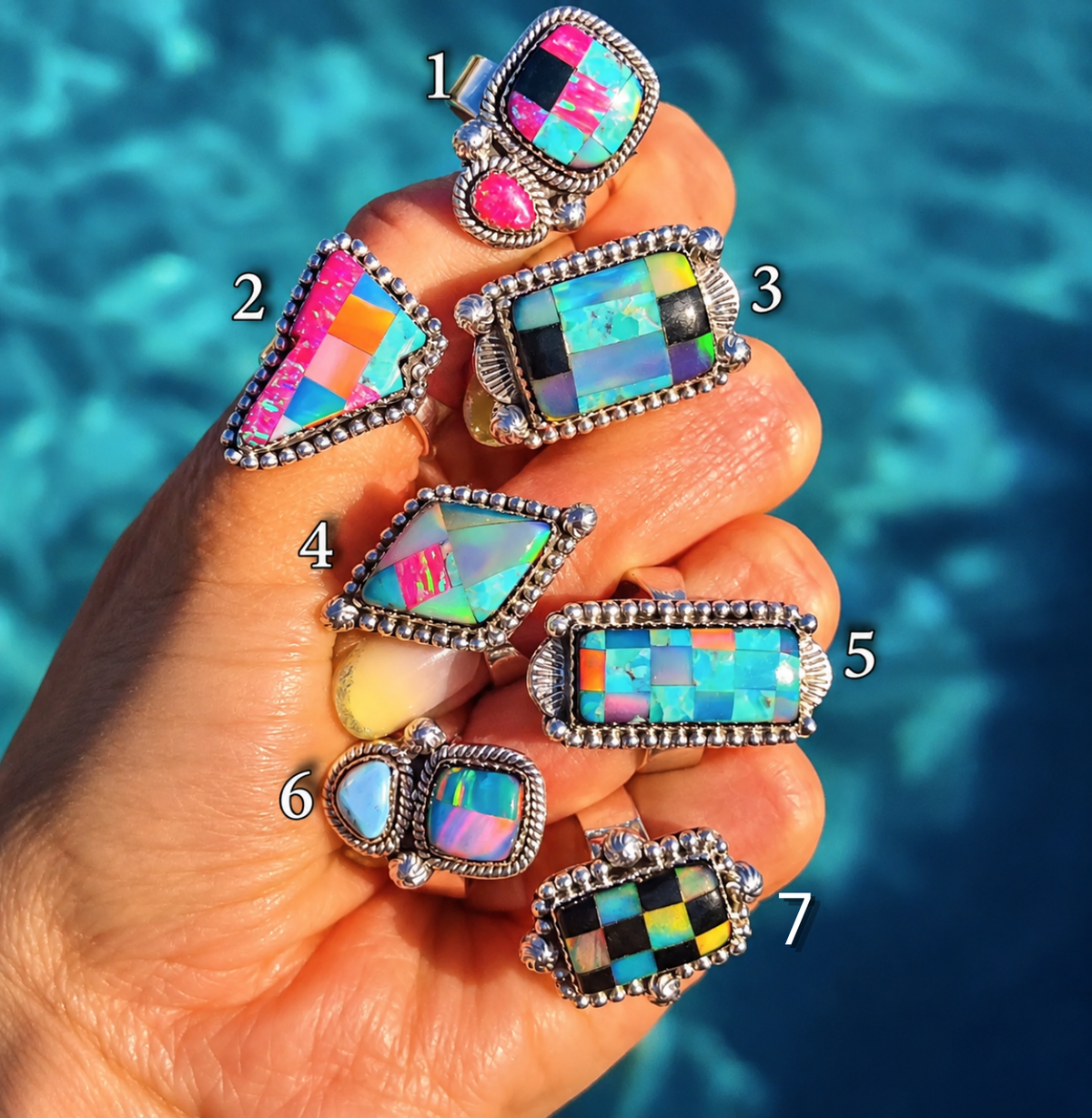 The Electric Cowgirl Rings