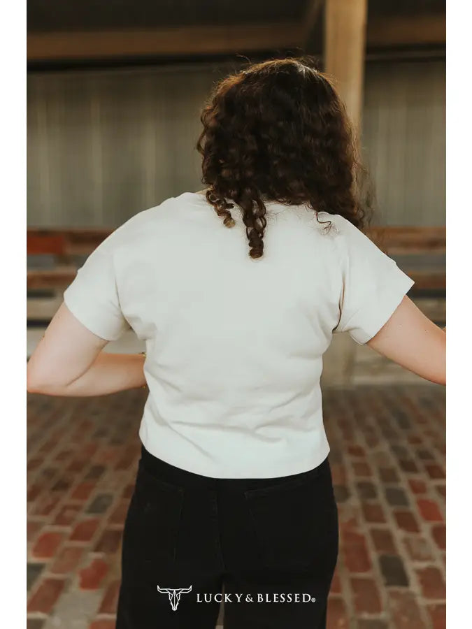 The Bronco Crop Tee