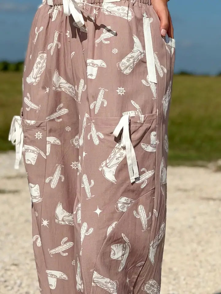 The Quinn Western Jogger Pants