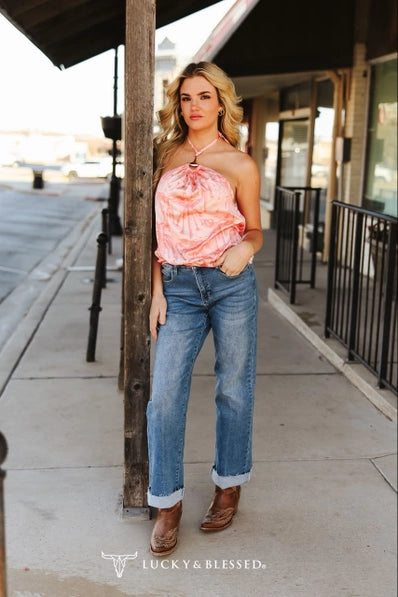 Pink Desert Halter
