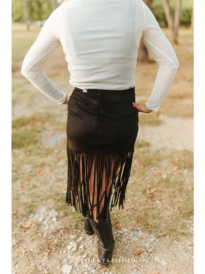 The Black Bronco Skirt