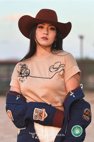 The Bronco Crop Tee