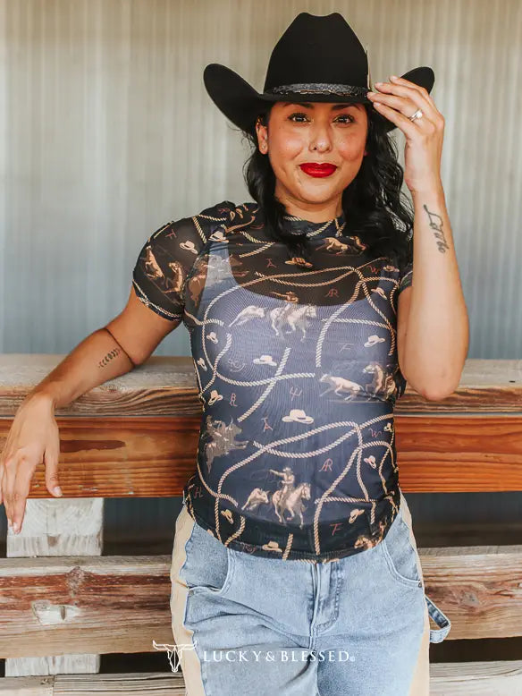The Mesh Rope Top