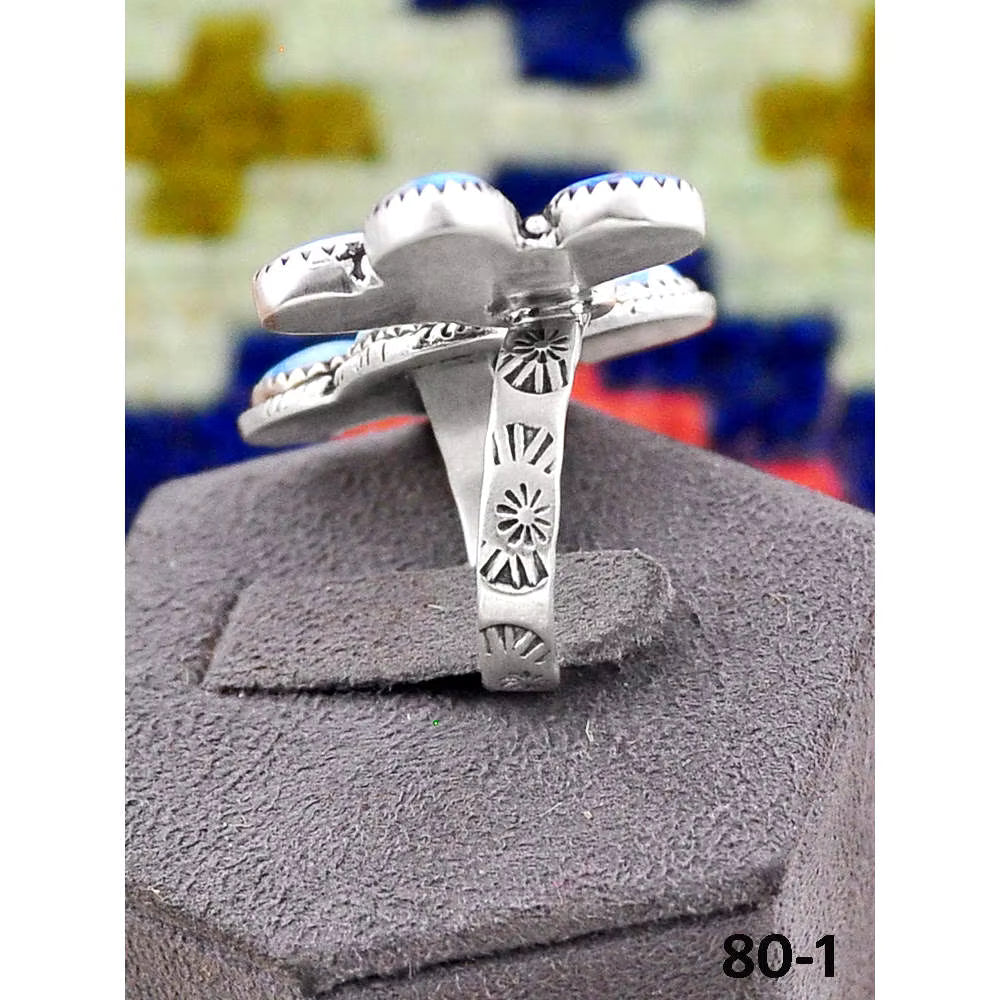Teal Princess Ring
