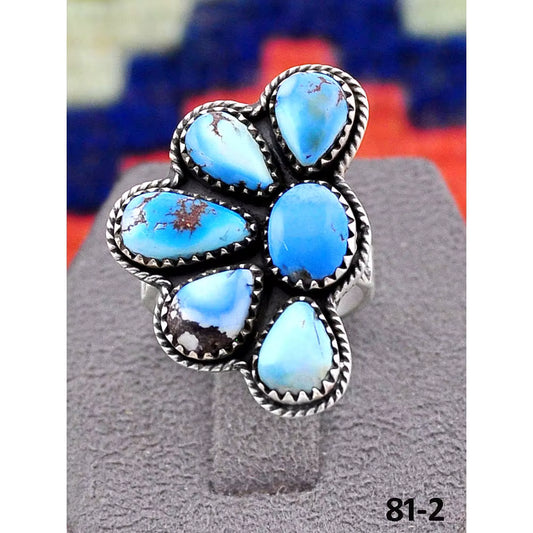 Blue Bonnet Boho Ring