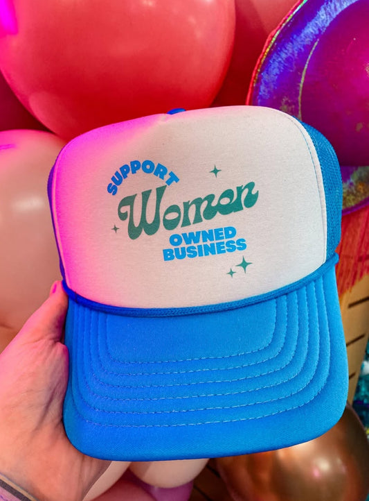 Women Owned Business Trucker