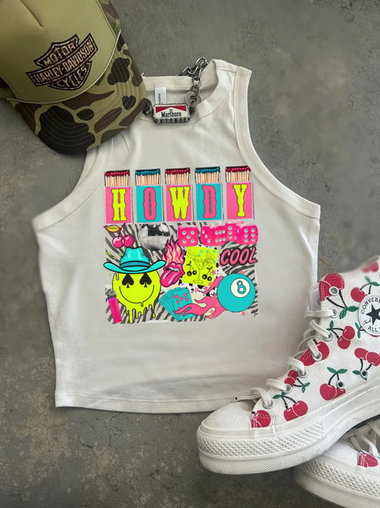 Neon Dice Tank