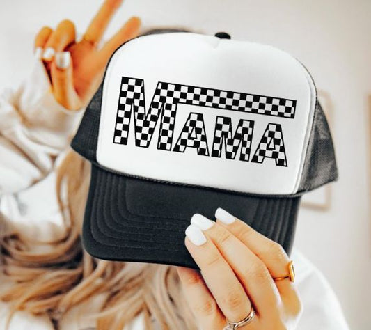 Checker Mama Trucker