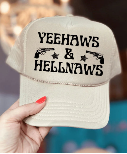 Yeehaws Hellnaws Trucker