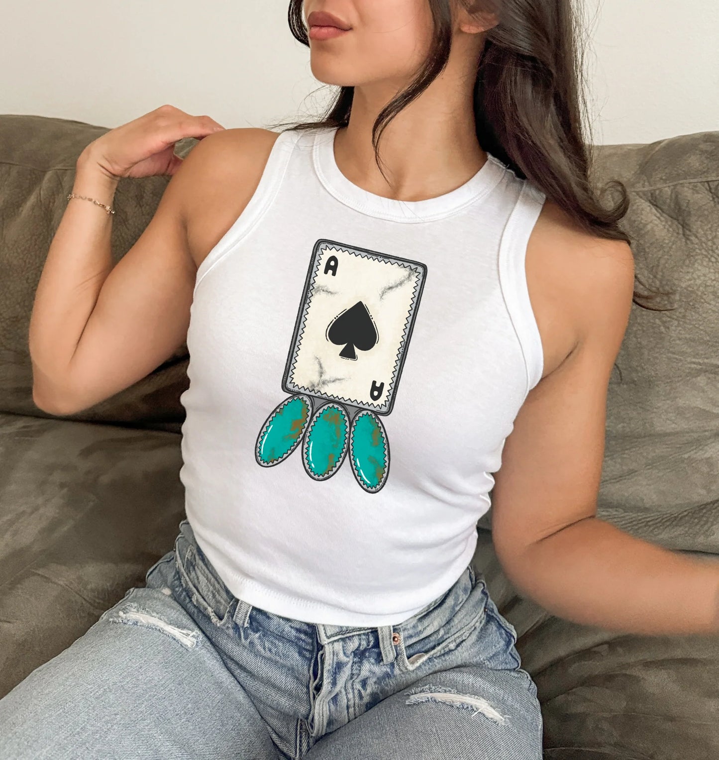Turq card Tank