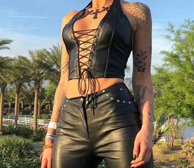 Criss Cross Crop Top