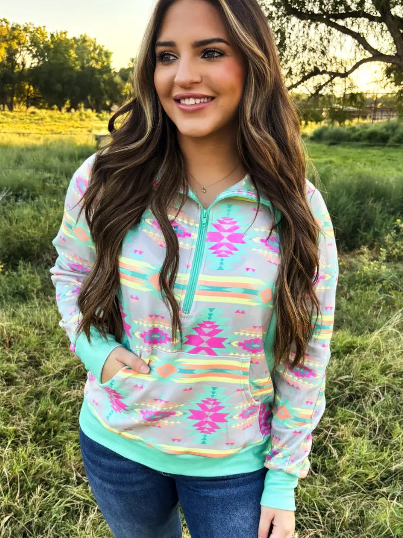 Aztec Daydream Pullover