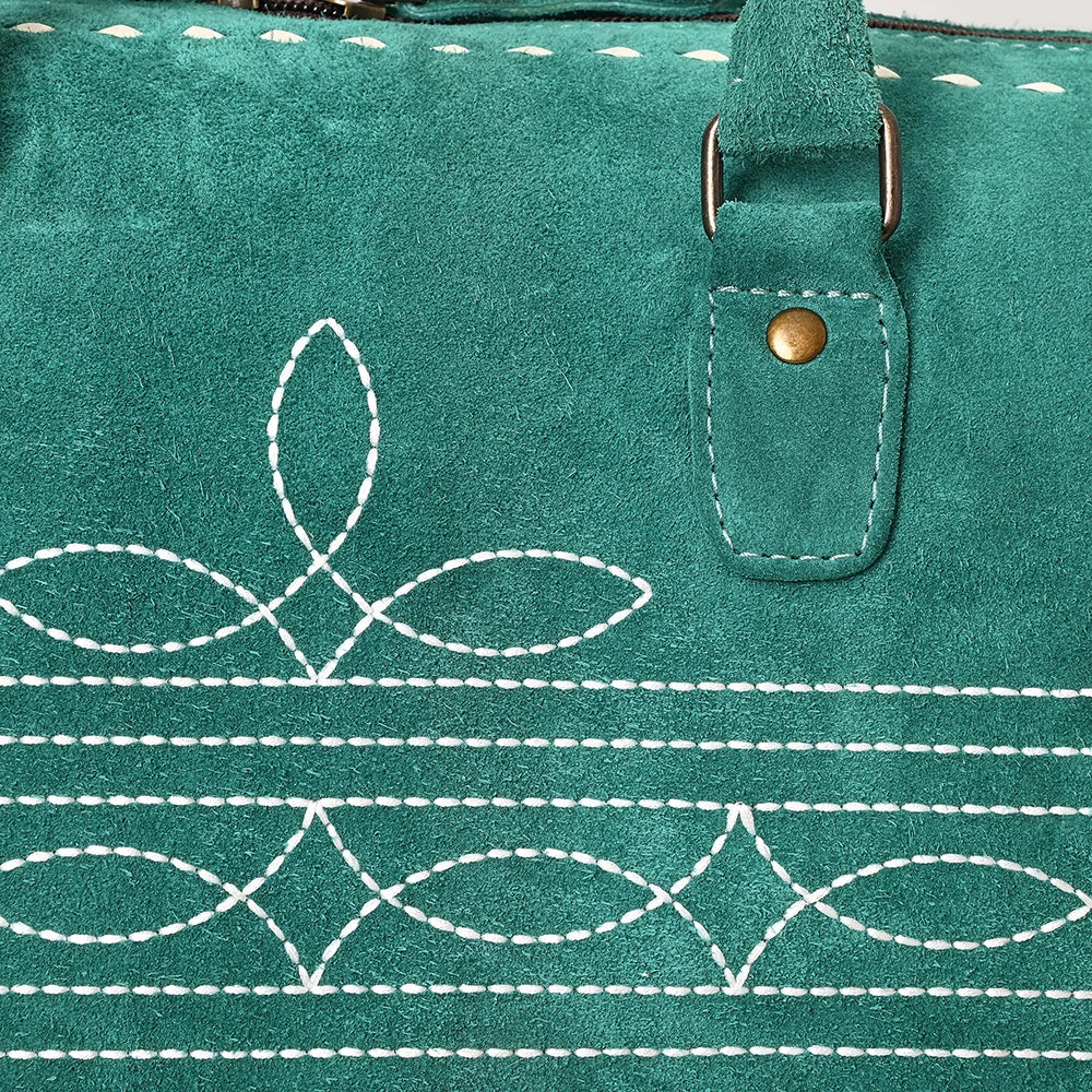 Teal Boot Bag
