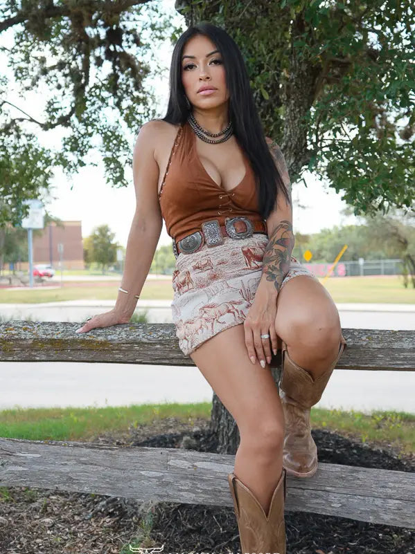 The Buck-Stitch Skort