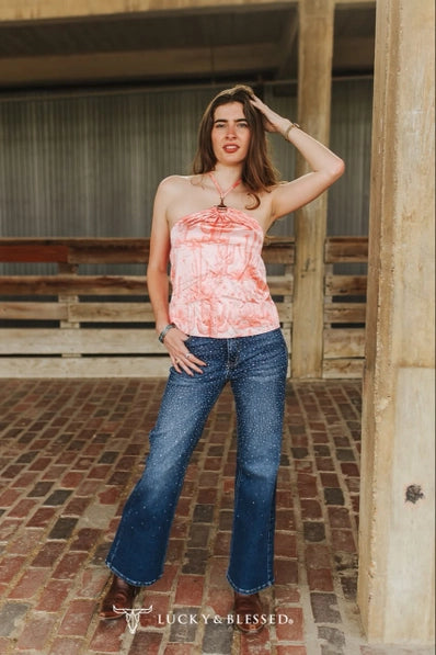 Pink Desert Halter