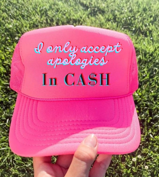Cash Apologies Trucker