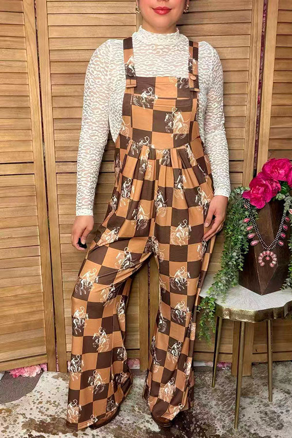 Checkered Girly Jumpsuit