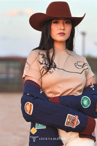 The Bronco Crop Tee