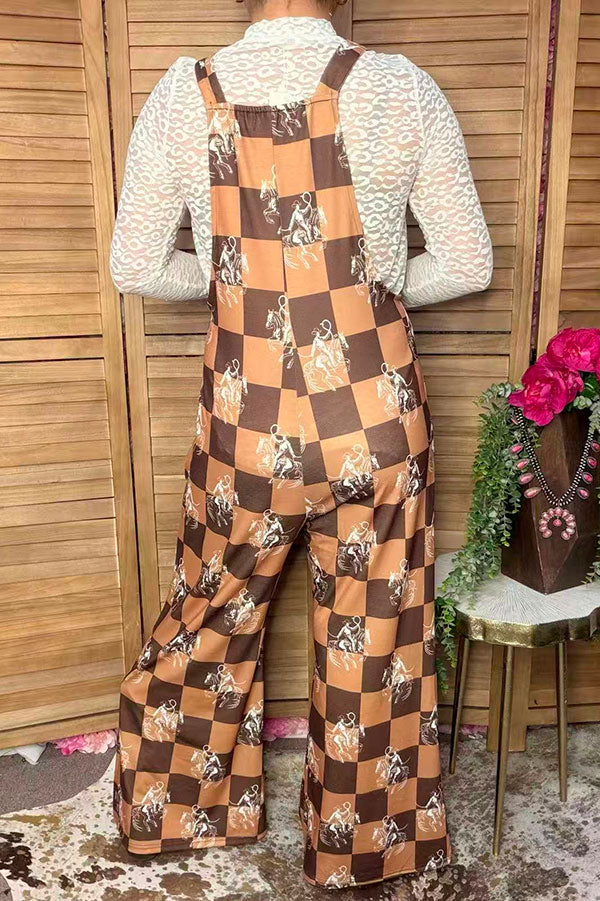 Checkered Girly Jumpsuit